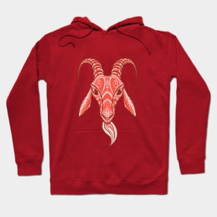 Goat - Chinese Zodiac - Animal Drawing Hoodie